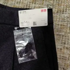UNIQLO ブラッシュドジャージーワイドパンツ 【注釈あり!!】裾上68センチ