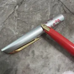 14k WG 万年筆 PLATINUM 細字 - メルカリ