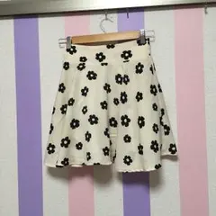 デイジー スカート フレアスカート 花柄