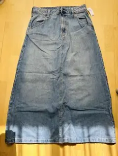GAPデニムロングスカート サイズ6 ライトブルー