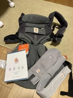 使用回数1回】エルゴベビー 抱っこ紐 メッシュ 青 - メルカリ