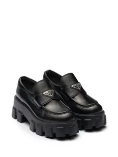 PRADA モノリス　 ローファー ブラック　37のサムネイル