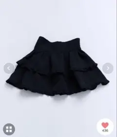 ANDWANG Kirakirafrill culotte mini skirt - メルカリ