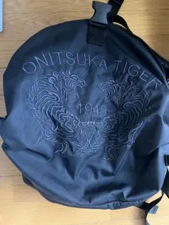 Onitsuka Tiger バックパック ネイビー 刺繍ロゴのサムネイル