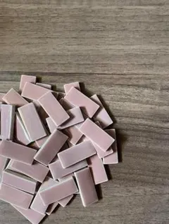 昭和レトロ　当時物　アンティーク タイル 長方形 ハンドメイド DIY 古雑貨