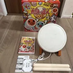 任天堂Wii 太鼓の達人　タタコン&バチ　ソフト 箱・説明書付き