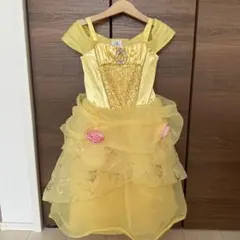 ディズニーストア 美女と野獣 ベル ドレス 110cm