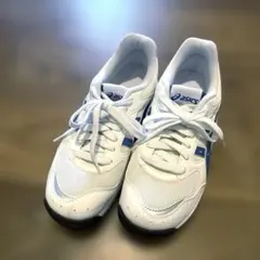 asics スポーツシューズ ホワイト/ブルー