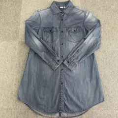 2way デニムシャツ ダンガリー ポケット L UNIQLO GU ZARA