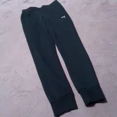 323）PUMA ブラック ジョガーパンツ Mサイズ