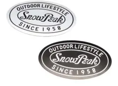 Snow Peak メタルロゴステッカーセット CLASSIC 早い者勝ち