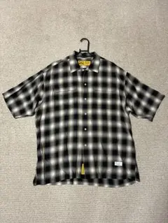 F.A.T. 半袖オンブレチェックシャツ エフエーティー