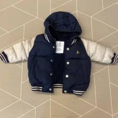 baby GAP ネイビー/ホワイト アウター 12-18ヶ月