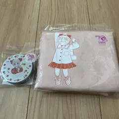 姫ちゃんのリボン 3COINS トートバッグ シール缶