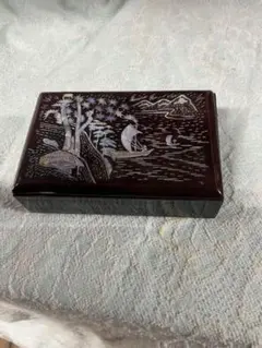 螺鈿細工　小物入れ