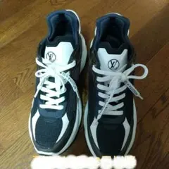 Louis Vuitton ネイビー ホワイト スニーカー