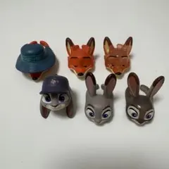 ズートピア ファッション リング ガチャ ニック ジュディ