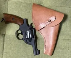 英国 エンフィールドNo.2 Mk1ポリスタイプ拳銃用革製ホルスター（レプリカ）
