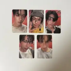 ③TXT TOGETHER afterglow 5形態 封入トレカ コンプリート