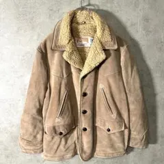 70s USA製Schott ショット ウエスタン スエードボアランチコート40