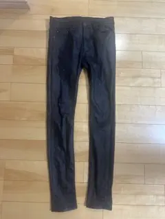 あ様専用 mnml コーティングデニムパンツ ブラック サイズ28 drip