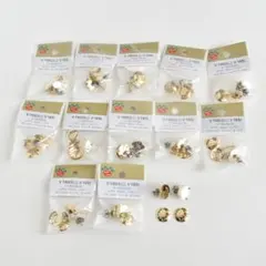 Parts Club ピアス金具 12mm シャワー 10セット