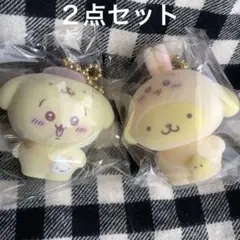 サンリオ ちいかわ シークレットフロッキーマスコット うさぎ　ポムポムプリン