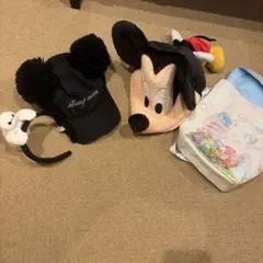 ディズニー帽子&ポップコーンケース