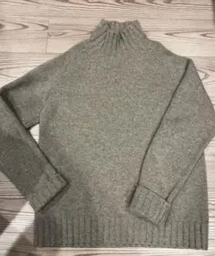 ハイネック ニット