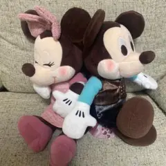 ミッキー ミニー ぬいぐるみ