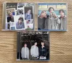 because timelesz 初回盤A,B,通常　3形態セット