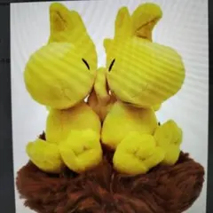 スヌーピー　ウッドストックぬいぐるみ　巣　ナカジマコーポレーション