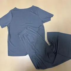 リブカットソー セットアップ ルームウェア グレーのサムネイル