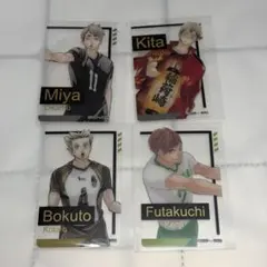 ハイキュー FAN PARK 箔押しクリアカードコレクション まとめ売り