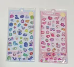 【匿名配送】ボンボンドロップ・3Dシール 2枚セット