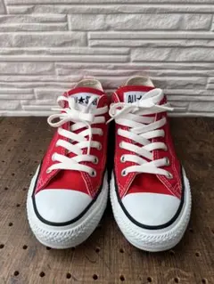 CONVERSE ALL STAR レッド スニーカー　23.5