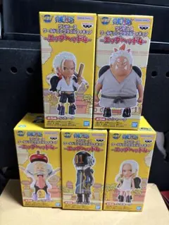ワンピース ワールドコレクタブルフィギュア -エッグヘッド4- 5種セット