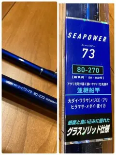 ダイワシーパワー 73 80-270 船竿 - メルカリ