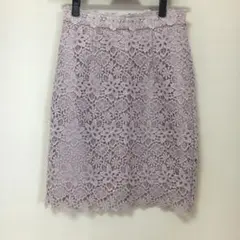 プロポーションボディドレッシング⭐︎花柄　レースタイトスカート