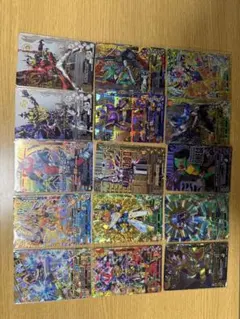 仮面ライダー　ガンバライジング トレーディングカード 15枚セット