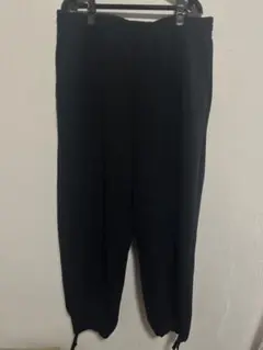 UNIQLO:C スウェットワイドパンツ イージーパンツ ネイビー XL