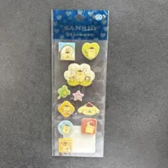 平成レトロ　サンリオ　２メンチェンジシール　ポムポムプリン