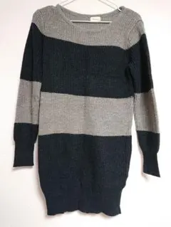 チュニック セーター ボーダー