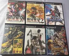 【PS2】アクション・無双シリーズ 6本セット ONEPIECE バイオハザード