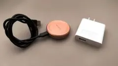 【中古】ELECOM　Qi規格対応ワイヤレス充電器