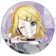 プロセカ グリッター缶バッジ 50C カラパレ特典 鏡音リン - メルカリ