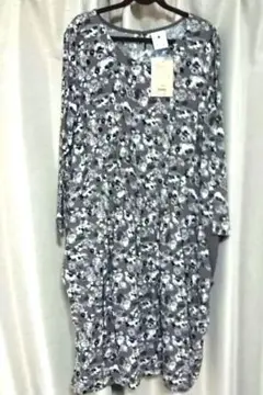 niko and… ダークフラワーコクーン ワンピース