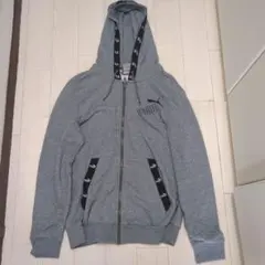 PUMA フード付きパーカー Mサイズ グレー