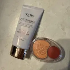 【新品未使用】ダルバ サンクリーム＋サンプル5つfwee チーク