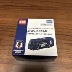 トミカ サッカー日本代表 オフィシャルチームバス 新品のサムネイル